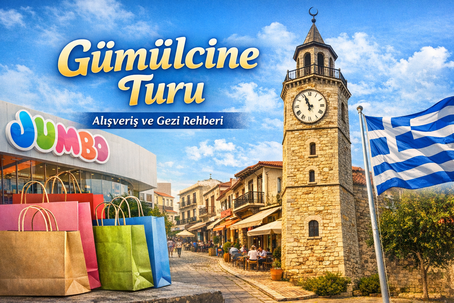 Gümülcine Turu: Yunanistan’ın Gizli Kalmış Alışveriş ve Kültür Rotası